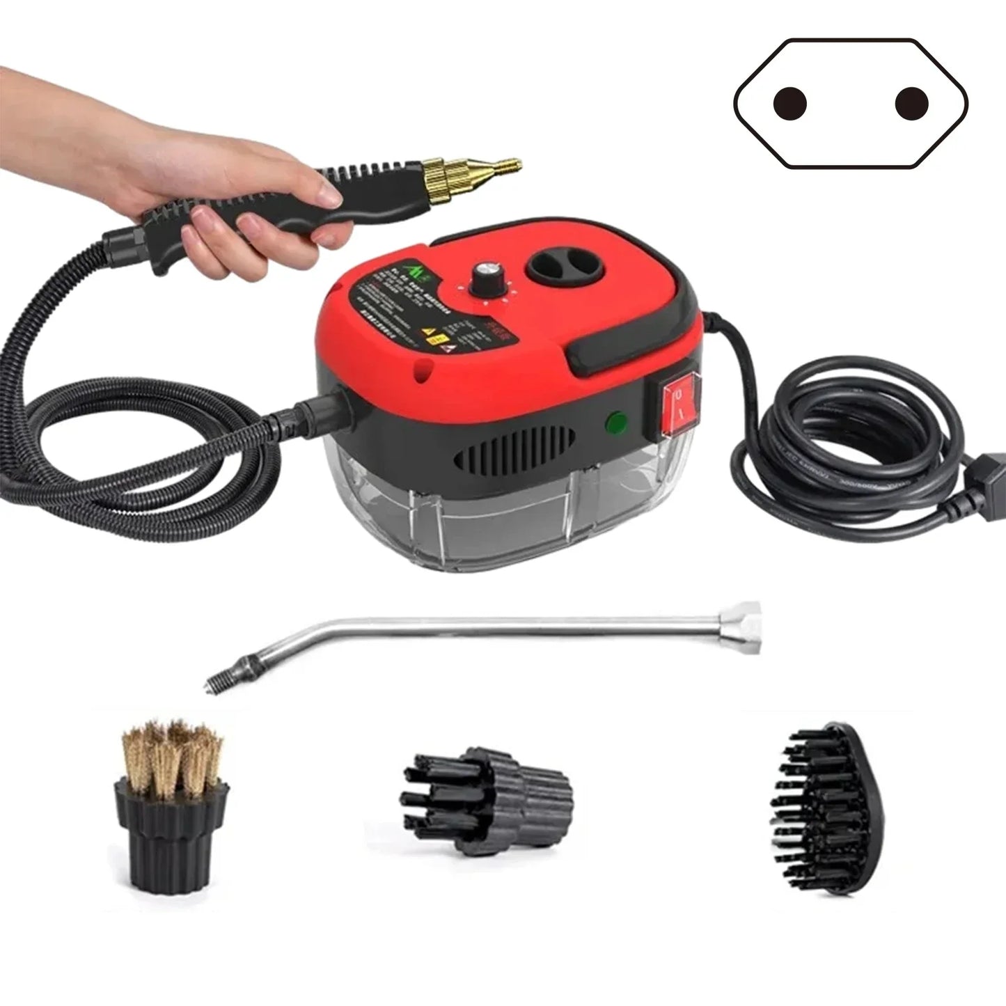 Powerful 2500W Steam Cleaner for Home and Kitchen Use