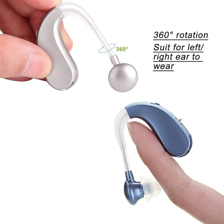 Portable Rechargeable Bluetooth Hearing Amplifier Headphones