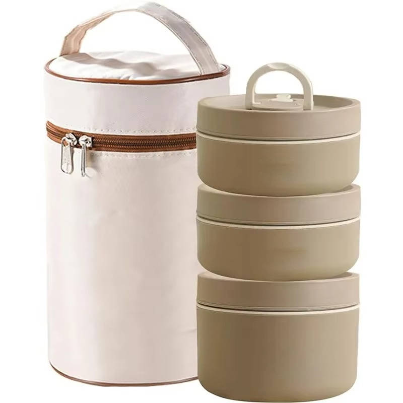 Insulated Stainless Steel Lunch Box Food Container Set