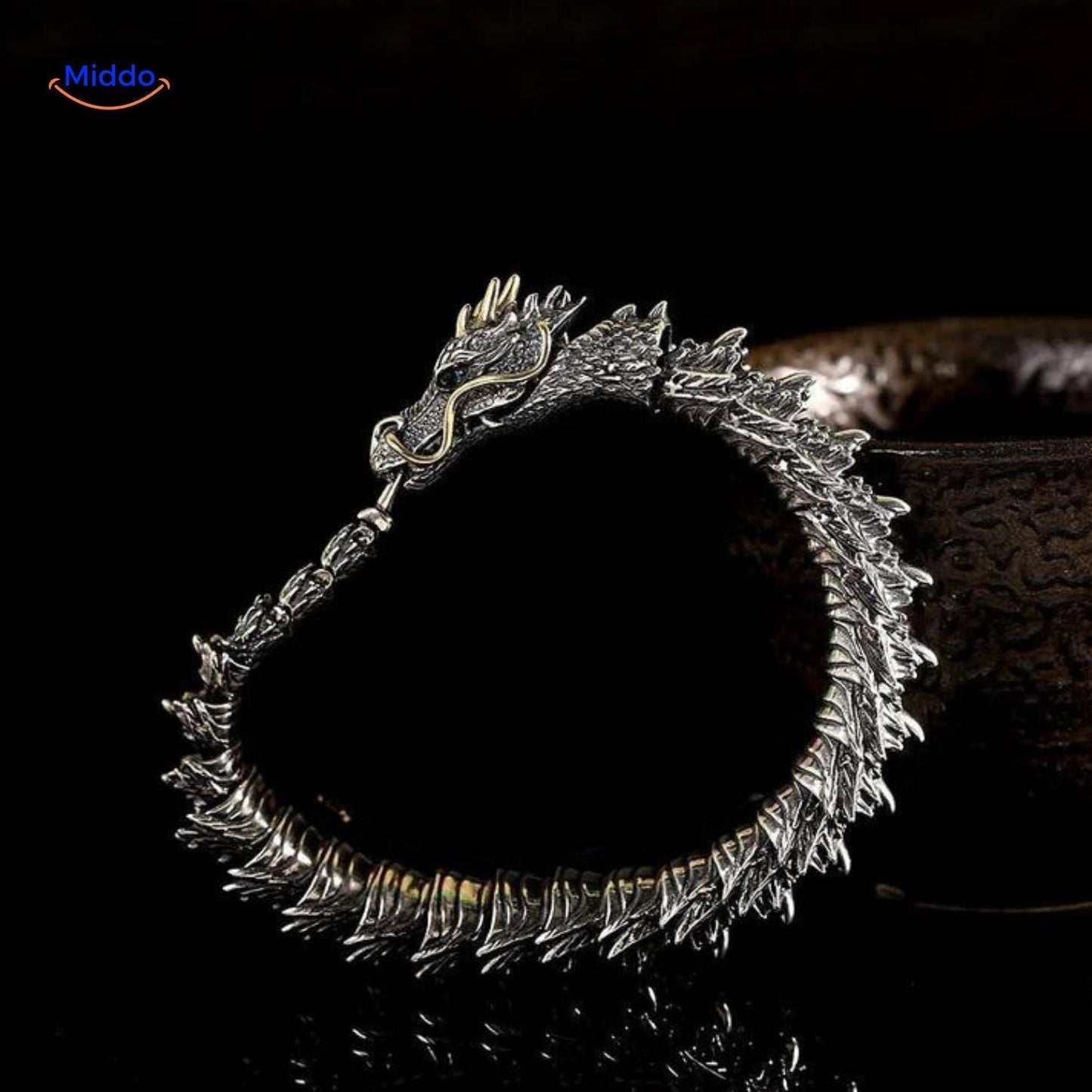 Trendy Mens Leather Bracelet - Halri