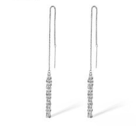 Beautiful Gemstone Drop Bead Earrings
