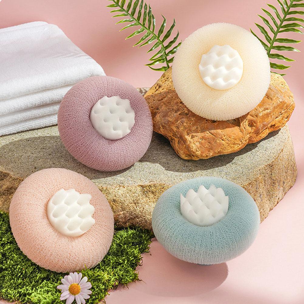Gentle Floral Bath Sponge Ball
