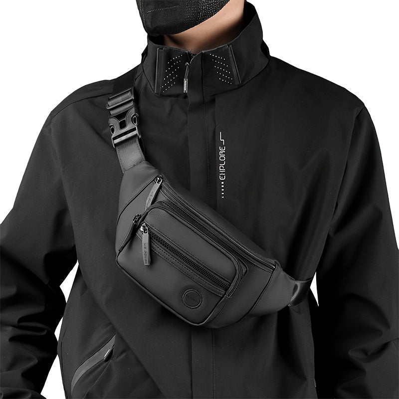 Men's Sport Crossbody Bag with Adjustable Shoulder Strap - Halri