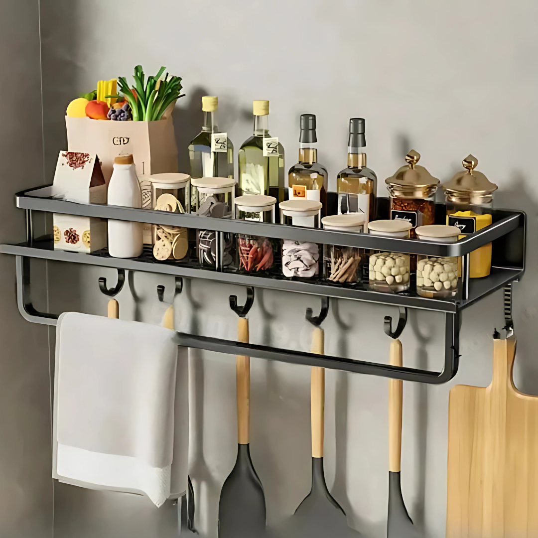 Space Saving Kitchen Shelf Storage Unit