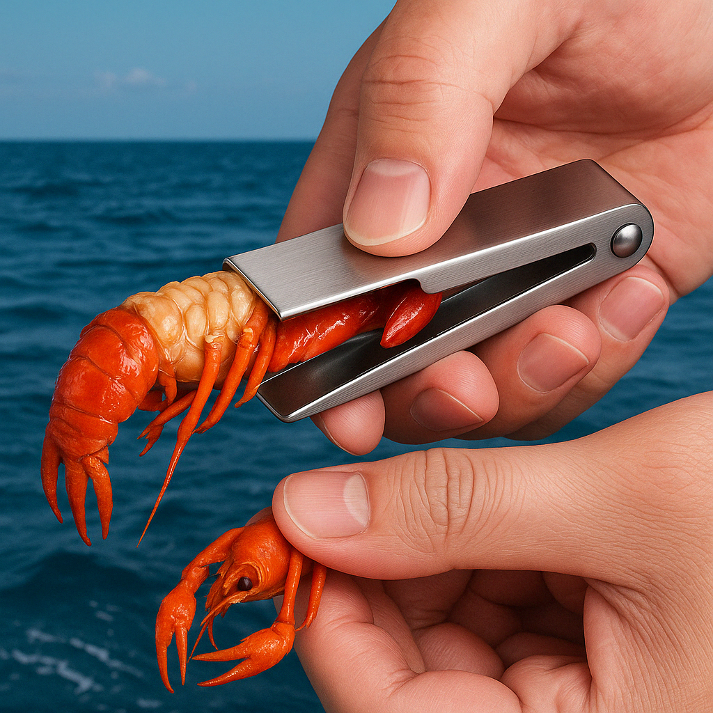 Easy Quick Crawfish Tail Shell Opener - Halri