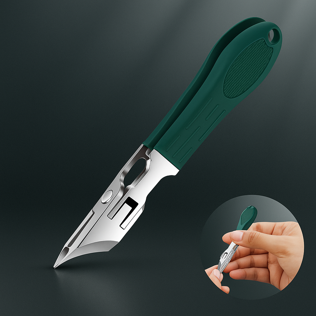 Safe Easy To Use Nail Cutter Clipper - Halri