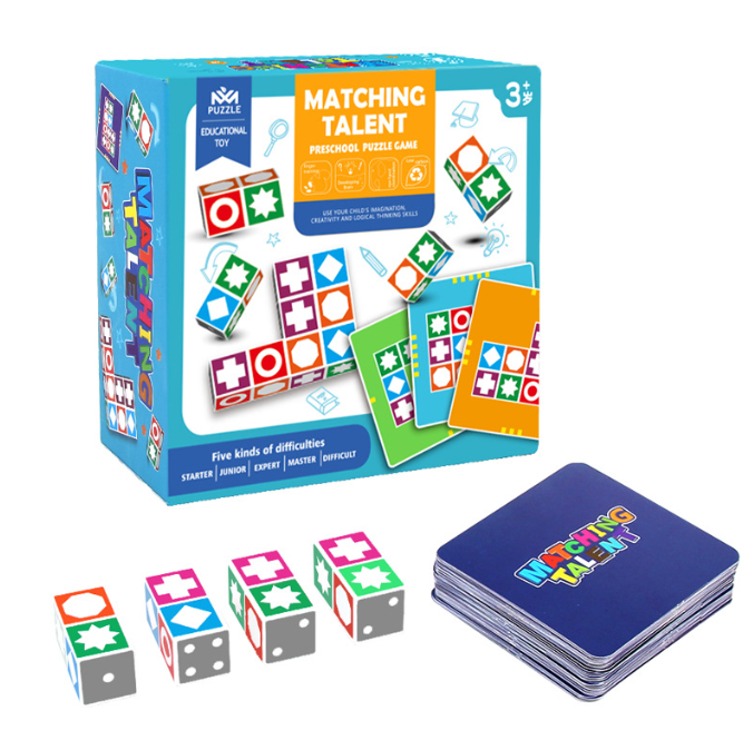 Intellectual Wooden Brain Teaser Puzzle Game - Halri