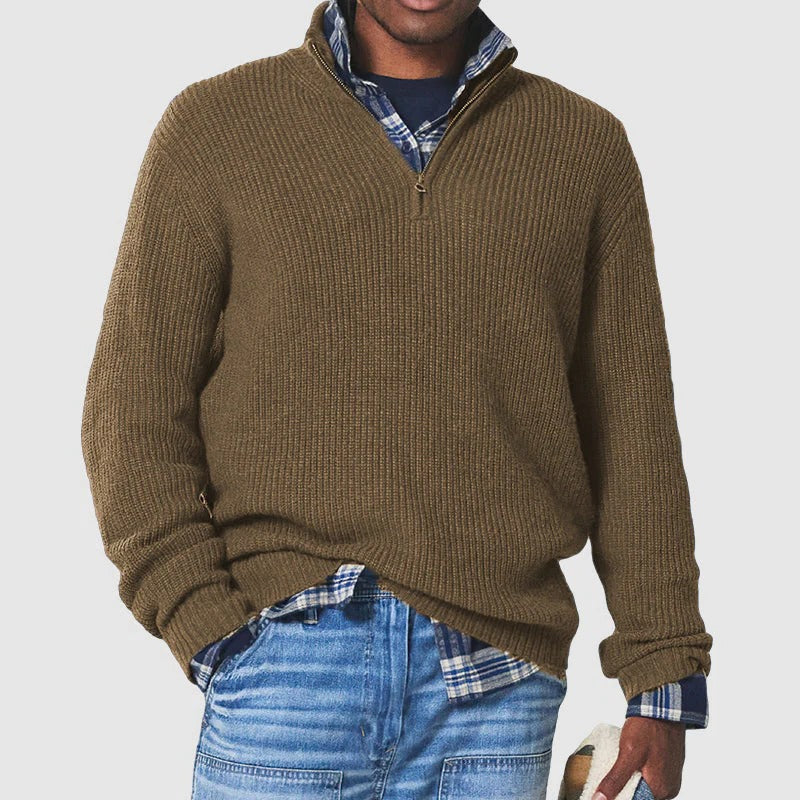 Smart Zip Up Sweater for Men
