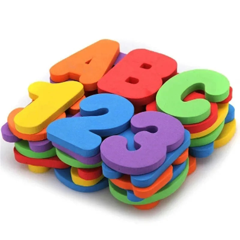 Fun Bath Letters for Kids Learning - Halri