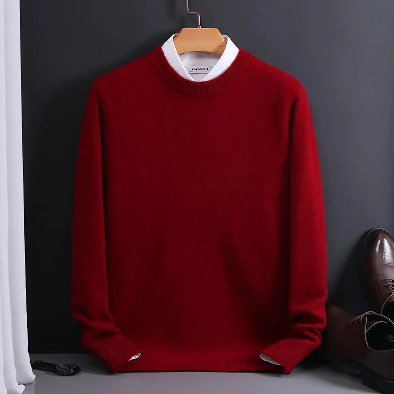 Luxury Mens Pure Cashmere Sweater