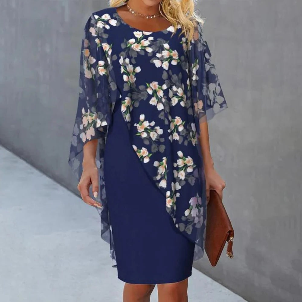 Beautiful Flower Women's Party Dress