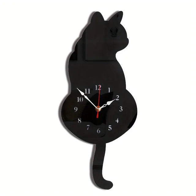 Cute Kitty Wall Clock