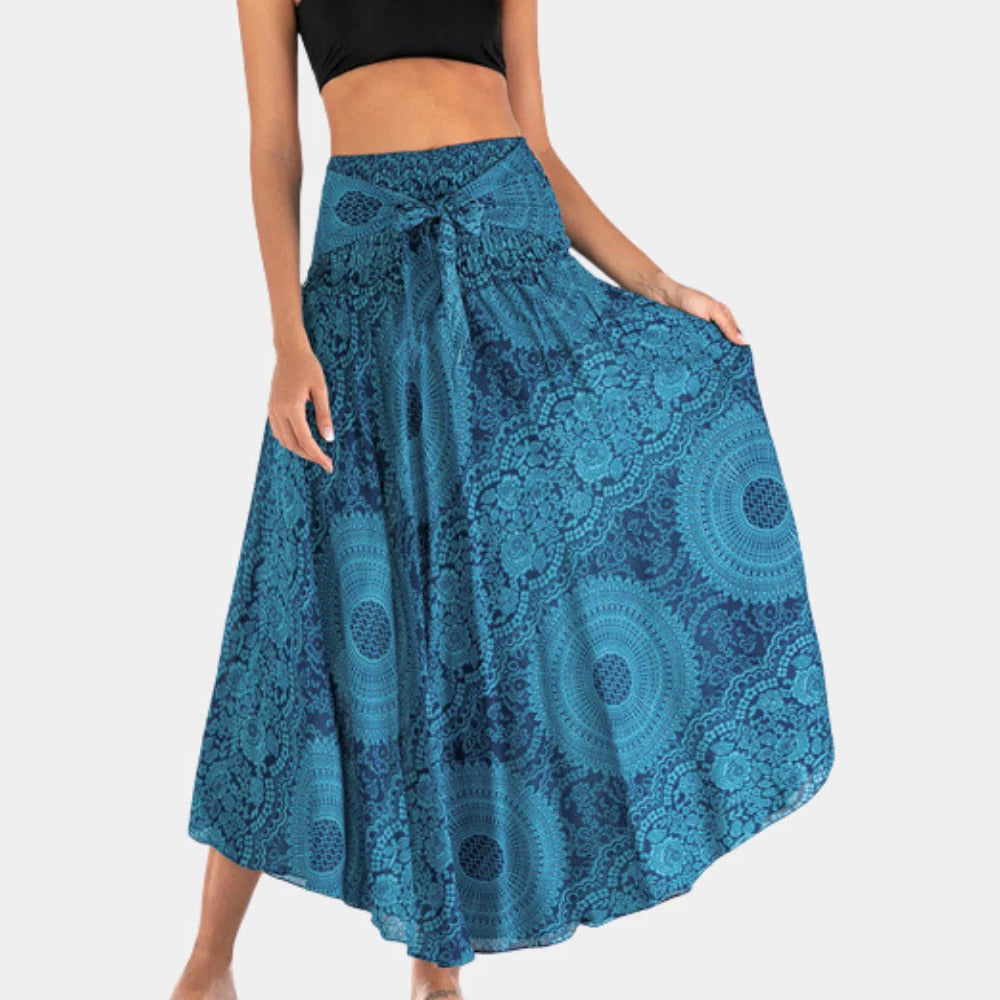 Flowy Long Women's Skirt