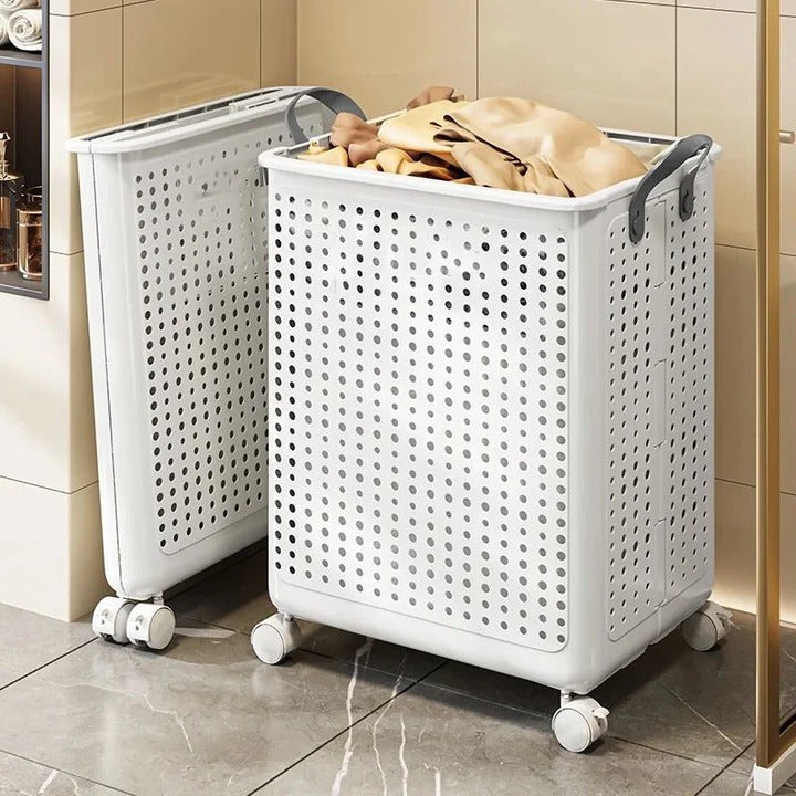 Mobile Laundry Hamper On Wheels - Halri