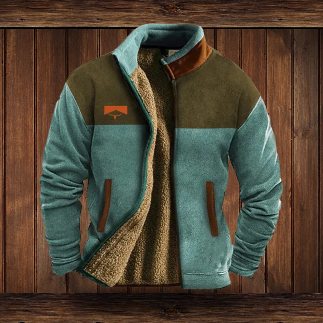 Warm Waterproof Mens Fleece Coat