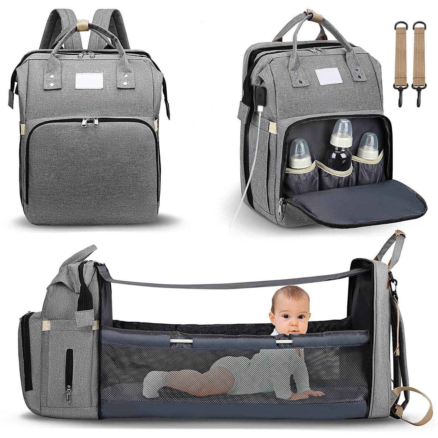 Practical Multi-Function Mommy Diaper Bag - Halri