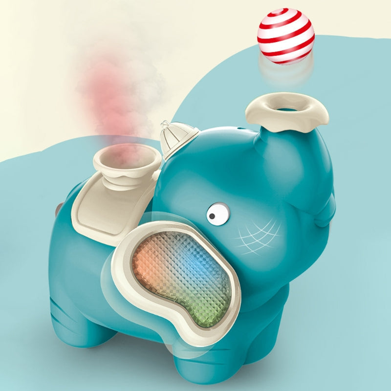 Colorful Interactive Plush Elephant Toy