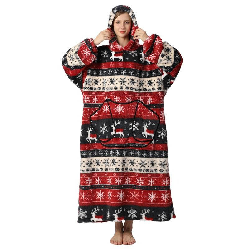 Cozy Adult Blanket Sweatshirt