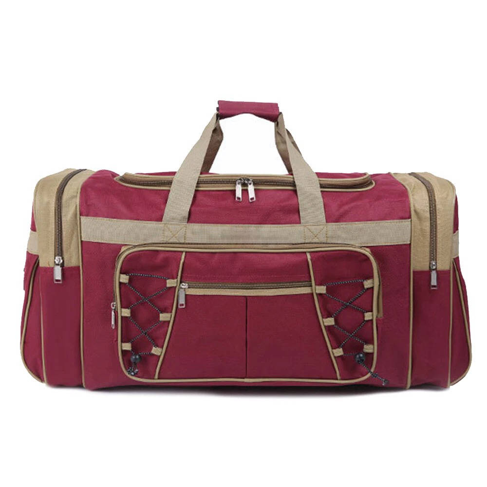 Big Spacious Duffle Bag: Waterproof Travel Bag With Strap