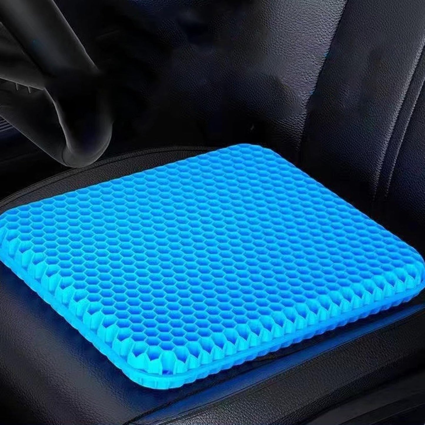 Honeycomb Gel Seat Cushion with Removable Cover โ Ergonomic Comfort for Office, Car, and Home Use 3