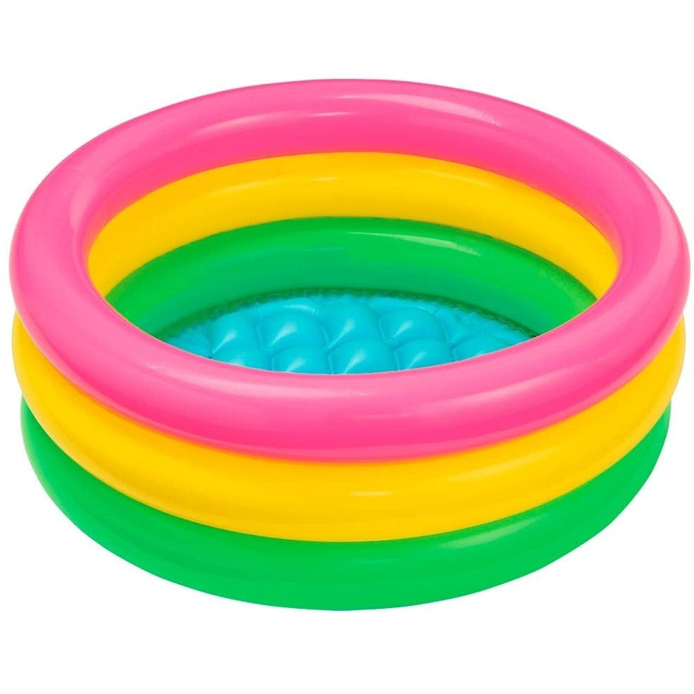 Vibrant Kids Summer Pool - Fun Rainbow Splash Toy - Halri