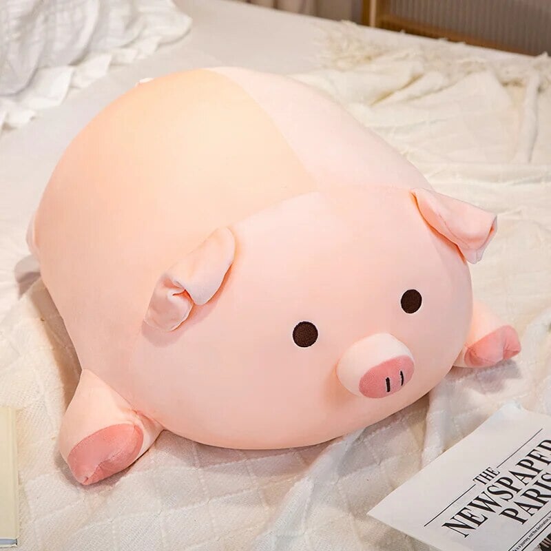Soft Pink Cute Pig Plush Toy