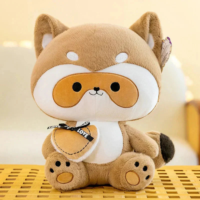 Cuddly Raccoon Plush Toy Friends