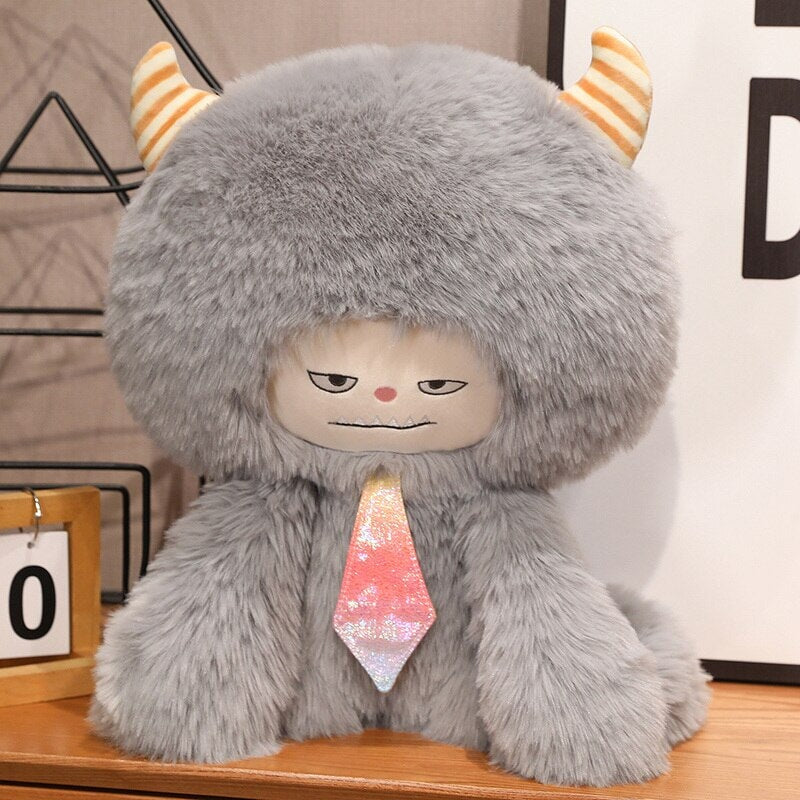 Cute Soft Monster Plush Toy Set