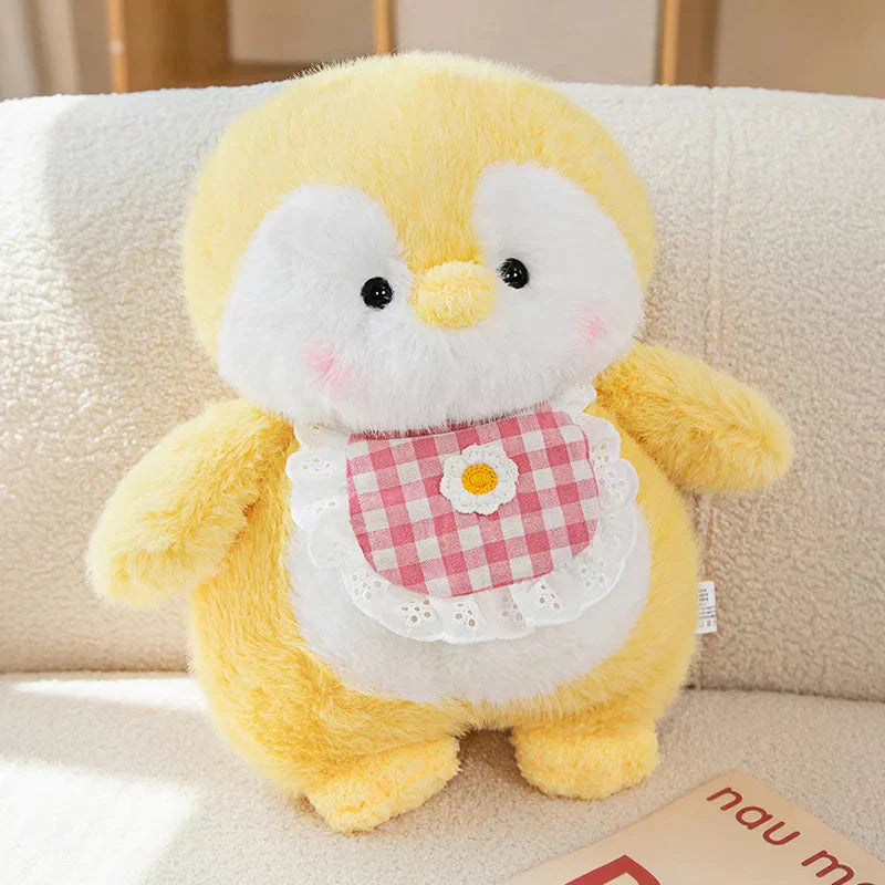 Cuddly Penguin Friends Soft Plush Toys with Bib