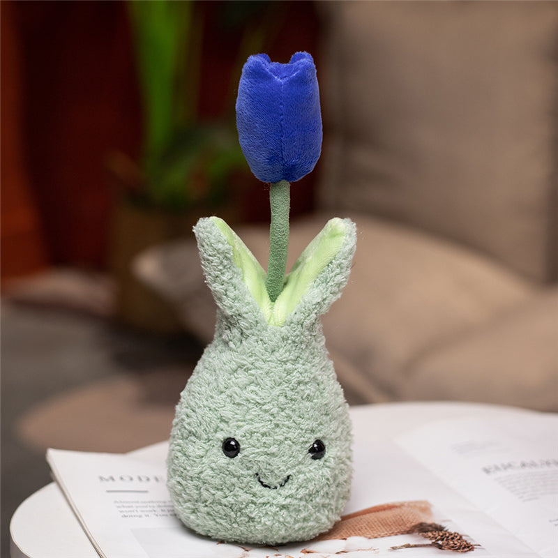 Soft Floral Tulip Plush Toy