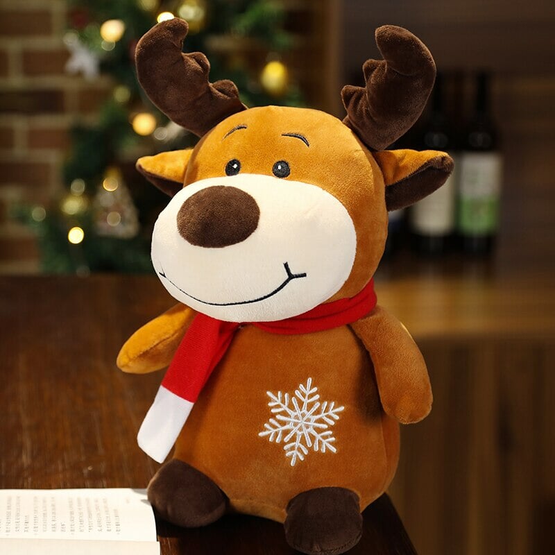 Cute Christmas Reindeer Snowman Soft Toys