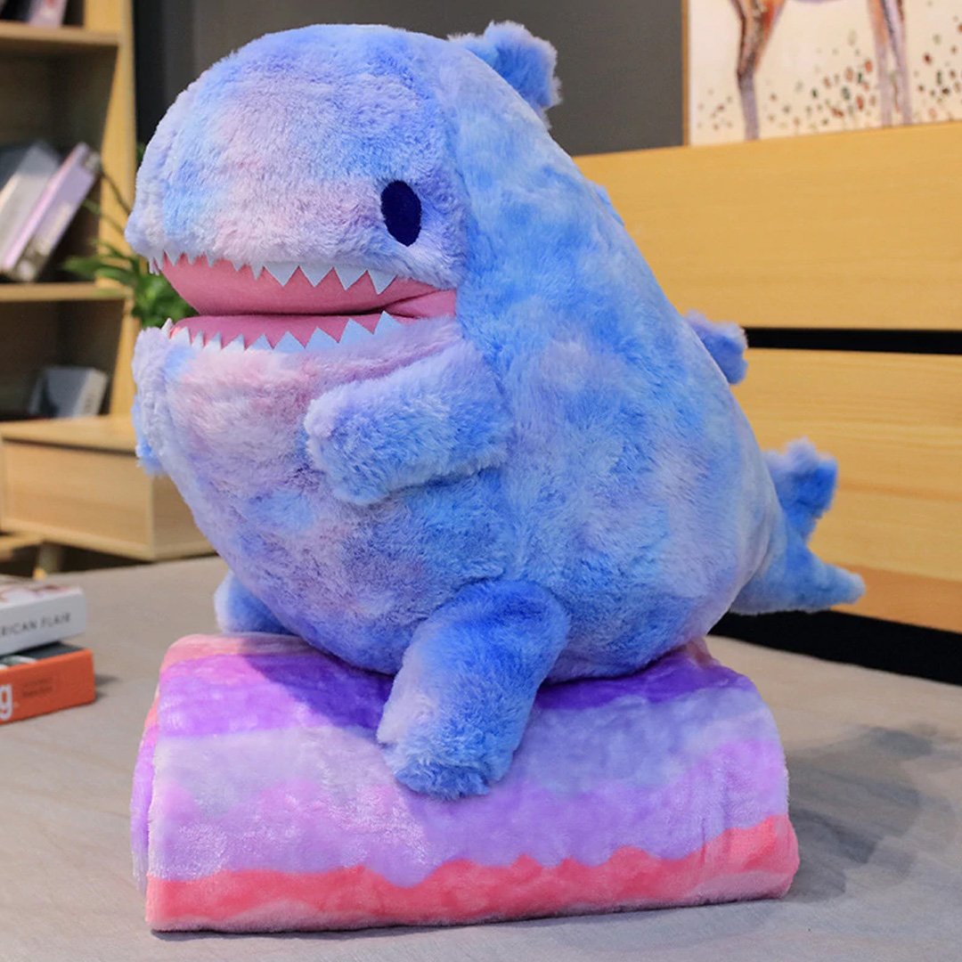 Soft Galaxy Dinosaur Teddy Plush