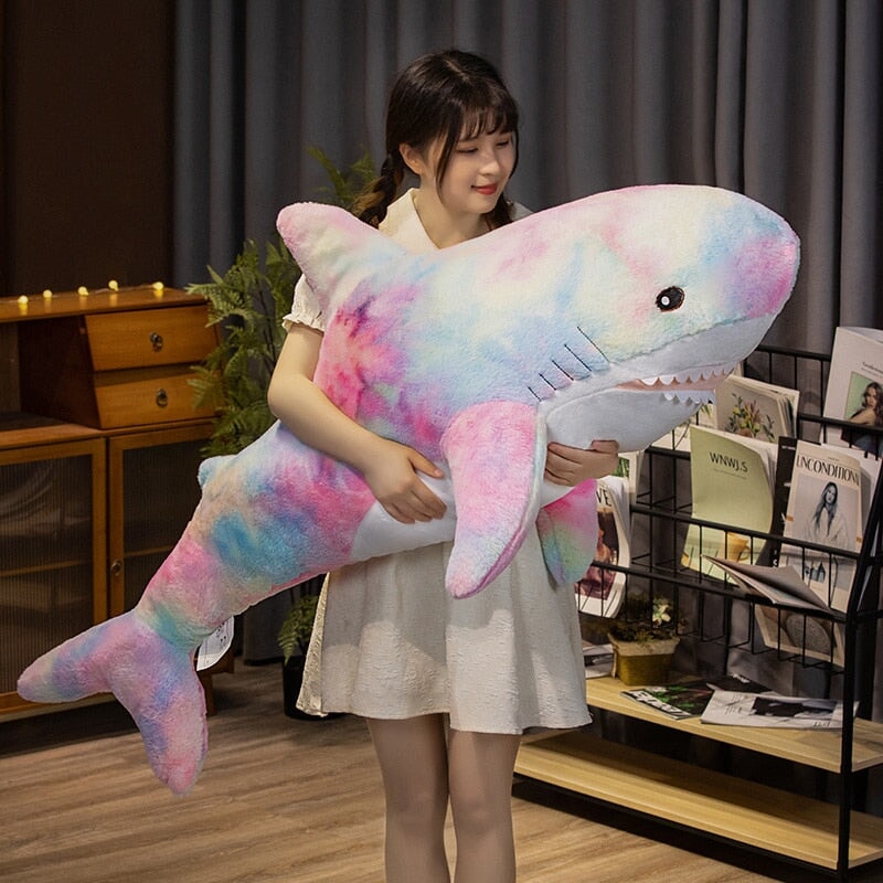Big Soft Cosmic Shark Stuffed Toys - Halri