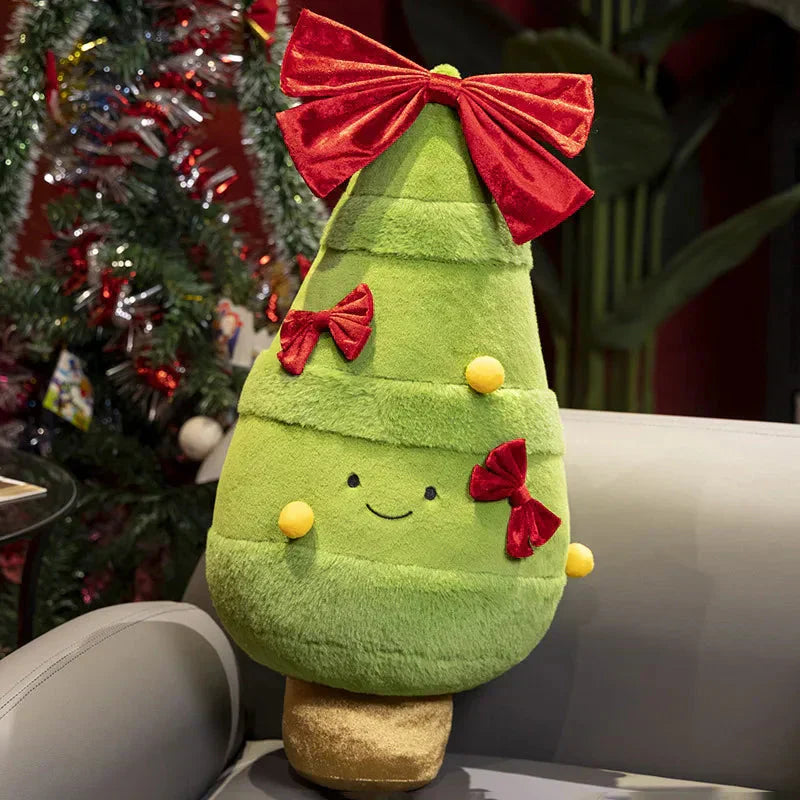 Cute Christmas Wreath Door Plush Toy