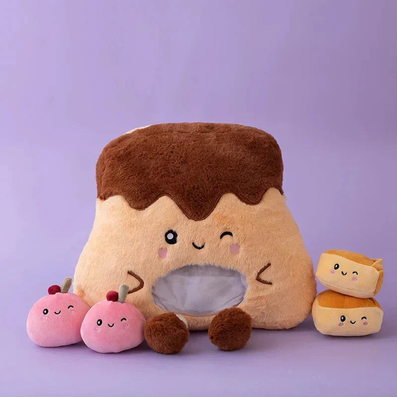 Cute Food Shaped Soft Toy Candy Bags