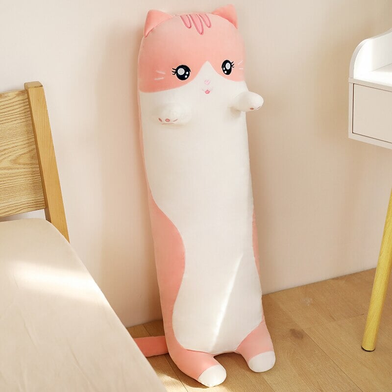 Soft Cuddly Pink Kitten Stuffed Animals