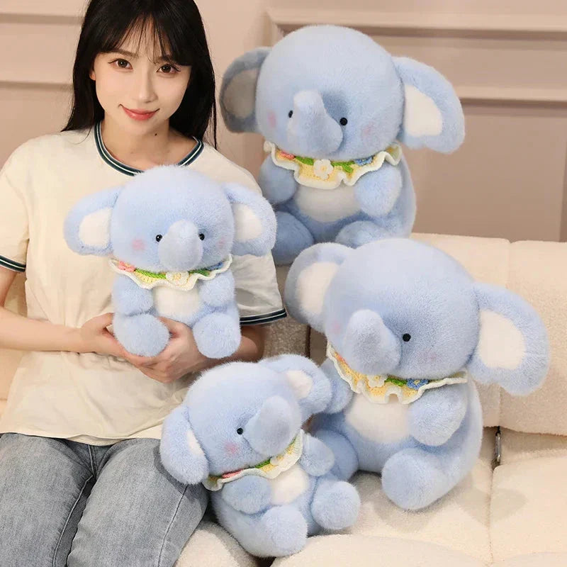 Cute Blue Elephant Soft Plush Toy - Halri