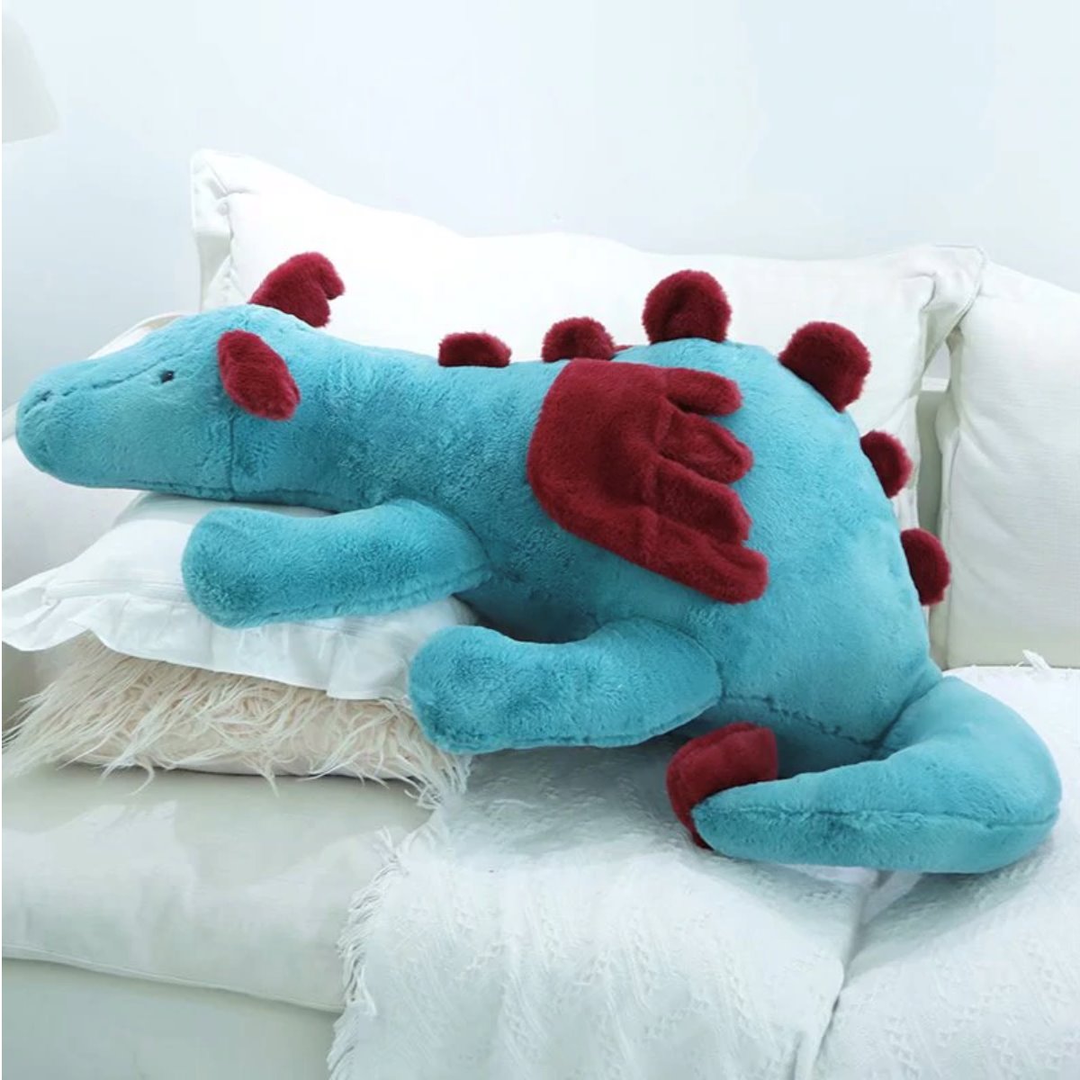 Colorful Pete and Mira Dragon Figures