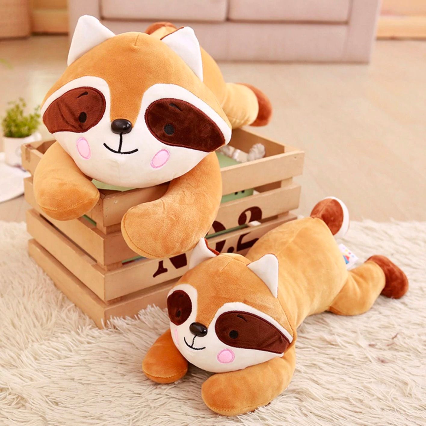 Fun Plush Raccoon Toy - Halri