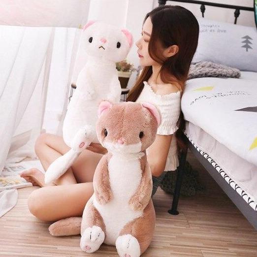 Cute Standing Ferret Soft Toy - Halri
