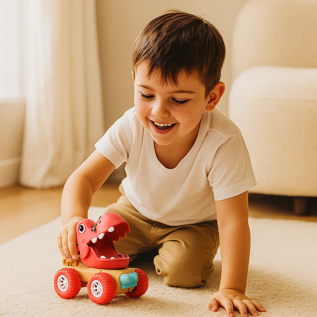 Fun Remote Control Dino Toy Trucks
