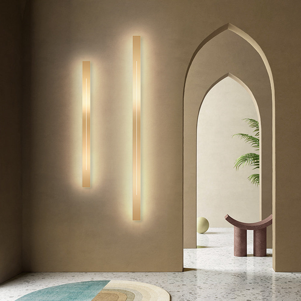 Halri | Bright Gold LED Sconce Lamp