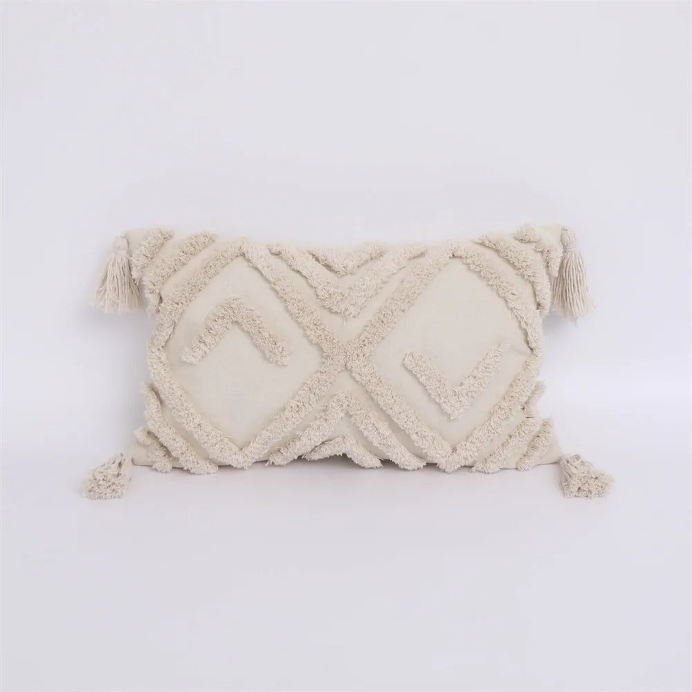 Vintage Chic Tufted Pillow Cover