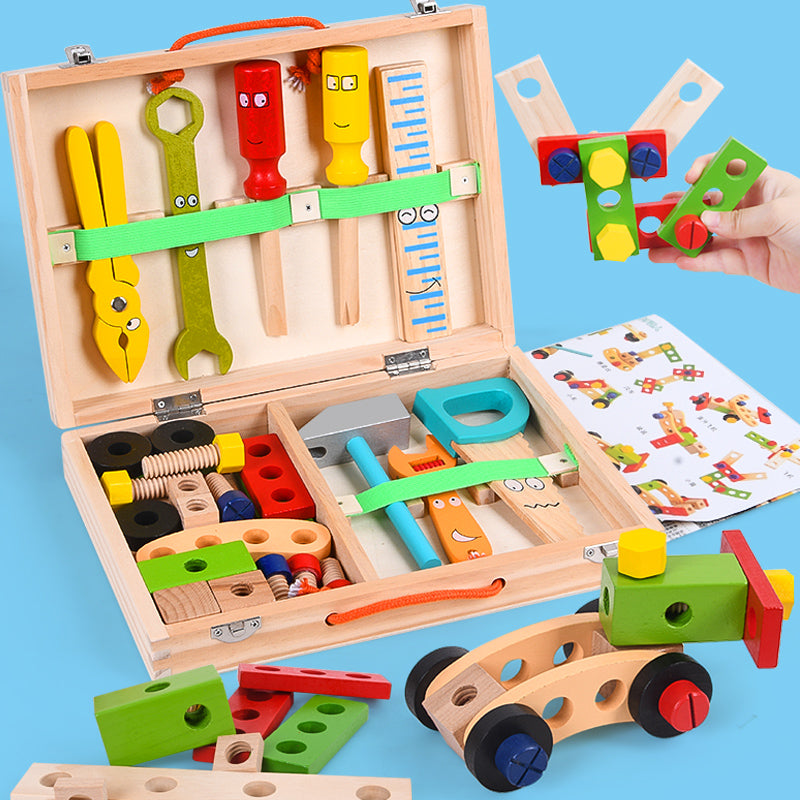 Fun Building Wooden Block Set - Halri