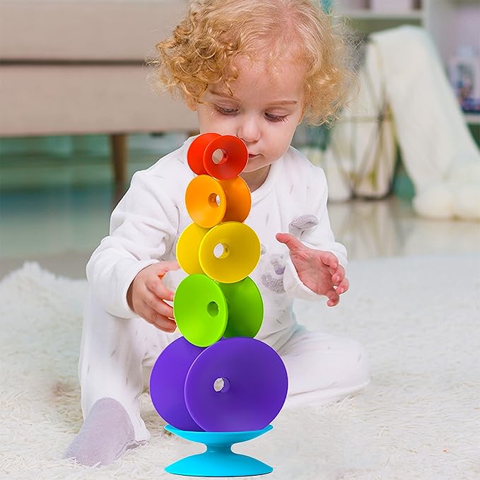 Colorful Kids Diabolo Stacking Toy - Halri