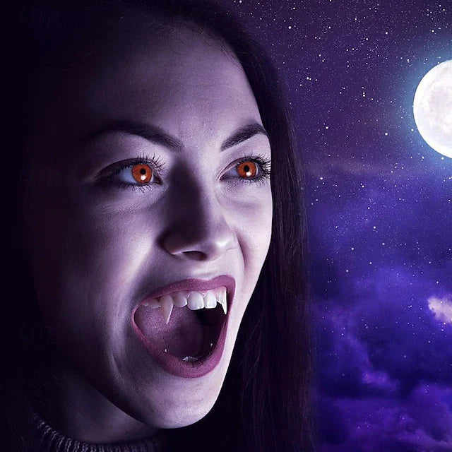 Scary Fake Vampire Teeth Fangs for Halloween Costumes