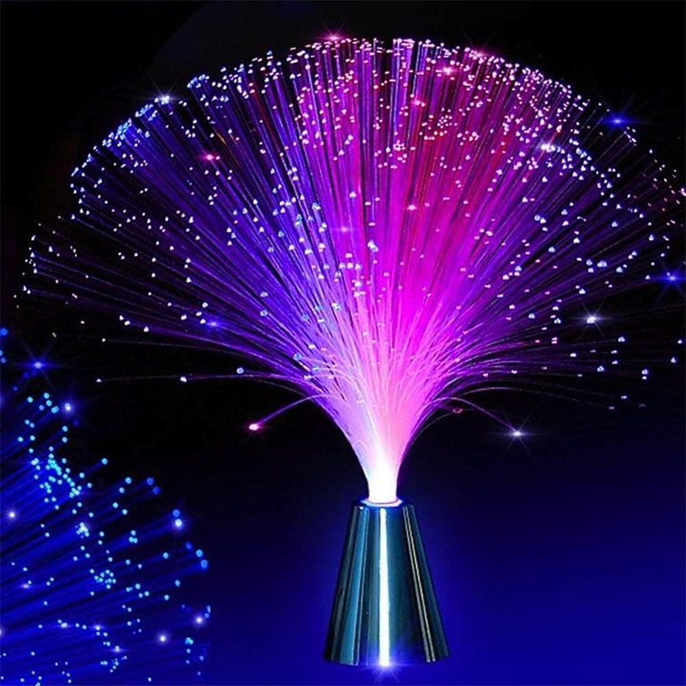 Colorful Fiber Optic Table Lamp - Halri