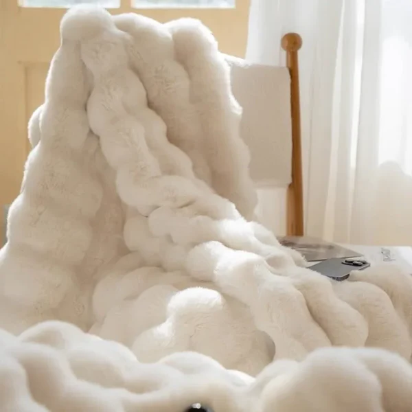 Cozy Soft Plush Fur Blanket for Cold Nights
