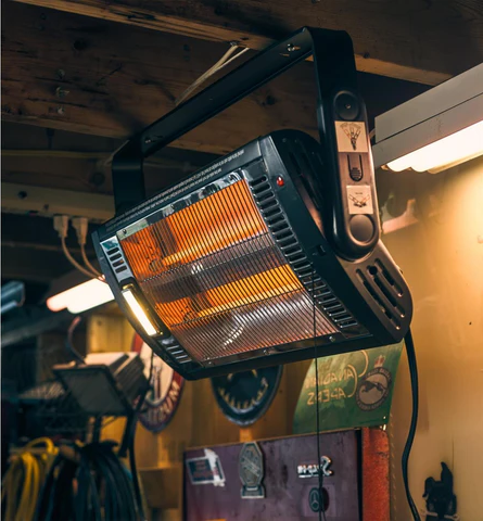 Large Weatherproof Infrared Outdoor Patio Space Heater