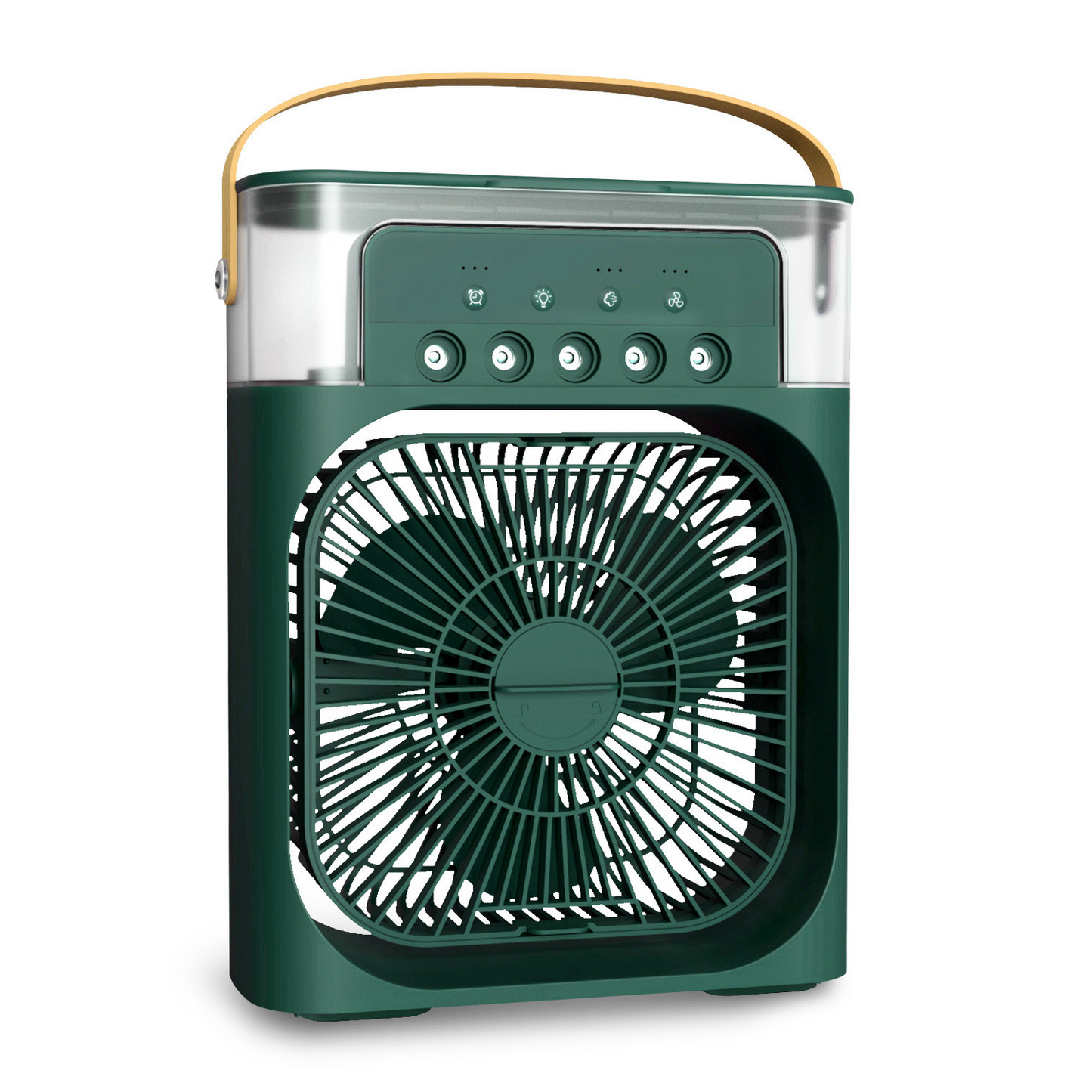 Compact Portable USB Misting Fan with Silent Cooling Spray